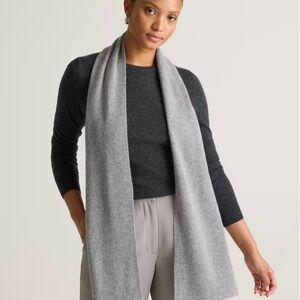 Quince Gray Scarf